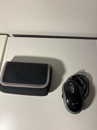 Ratón de ordenador Blow negro y gris