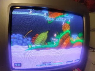 Worms World Party PS1 PAL