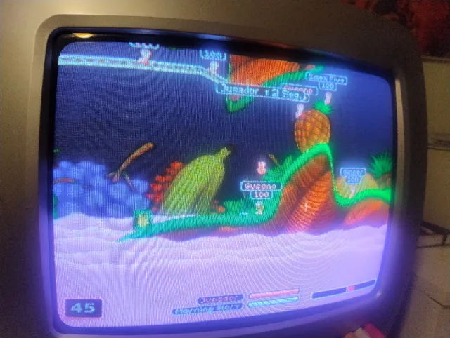 Worms World Party PS1 PAL