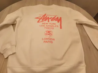 Sudadera Stussy Blanca