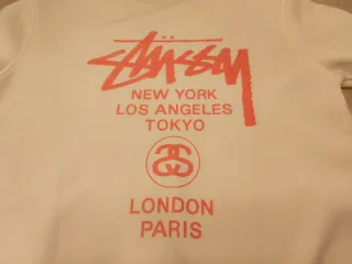 Sudadera Stussy Blanca
