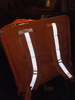 Mochila repartidor Just Eat Naranja