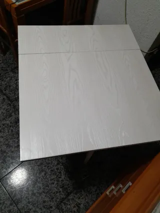 Mesa plegable Ikea Nörden blanca