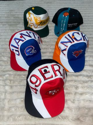 Lote Gorras Vintage NFL y NBA