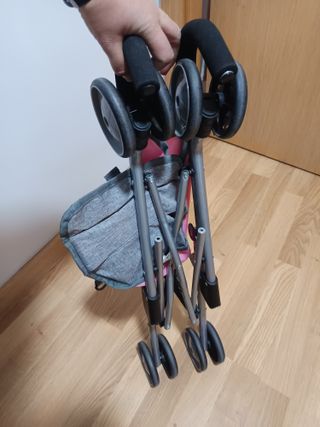Carrito de juguete plegable rosa