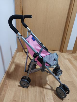 Carrito de juguete plegable rosa