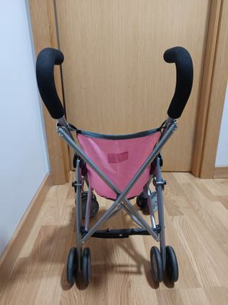 Carrito de juguete plegable rosa