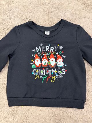 Sudadera Navidad Niña 2 Años Shein