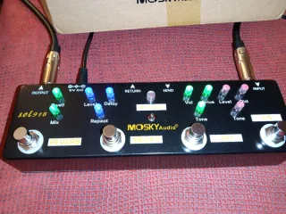 Pedal Multiefectos Mosky Sol918 5 en 1
