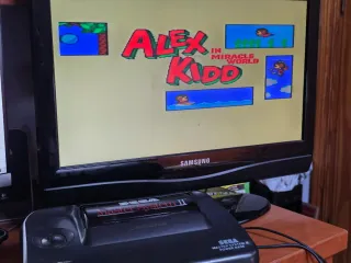 Sega Master System II Consola Negra