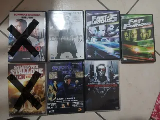 Lotto DVD Azione/Thriller/Sci-Fi