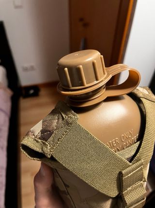 Cantimplora militar camuflaje