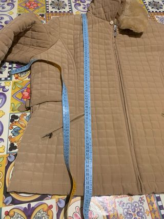 Giaccone donna beige invernale tg 5XL