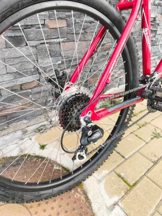 Bicicleta Montaña 26 Roja