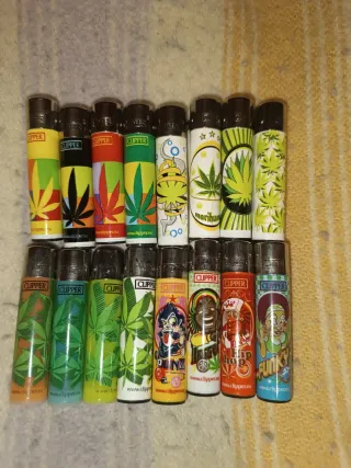 Accendini Clipper Marijuana