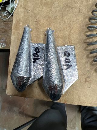 2 plomos de pesca 400g