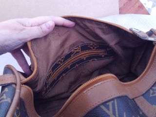 Bolso Louis Vuitton Vintage Piel Marrón