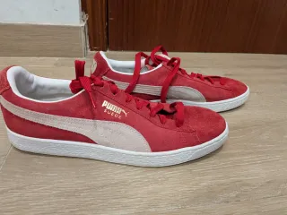 Zapatillas Puma Suede Rojas Talla 45