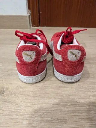 Zapatillas Puma Suede Rojas Talla 45