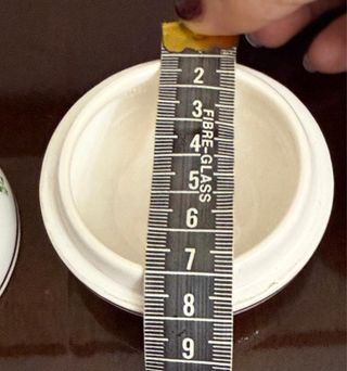 Portagioie Herend antico con uccellino