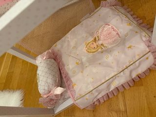 Cama casita para muñeco