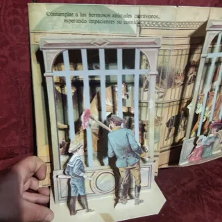 Un giorno allo zoo - Libro pop-up per bambini