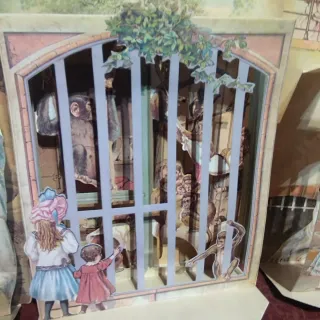 Un giorno allo zoo - Libro pop-up per bambini