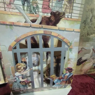 Un giorno allo zoo - Libro pop-up per bambini