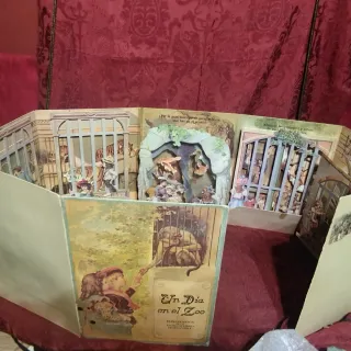 Un giorno allo zoo - Libro pop-up per bambini