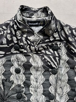 Chaqueta Desigual Estampada Diseño Floral Xl