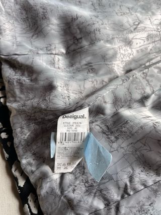 Chaqueta Desigual Estampada Diseño Floral Xl