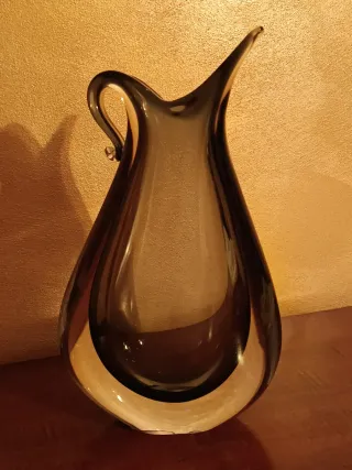 Grande Vaso Murano sommerso Sommerso Flavio Poli .