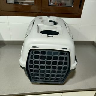 Transportín Trixie Gris/Blanco