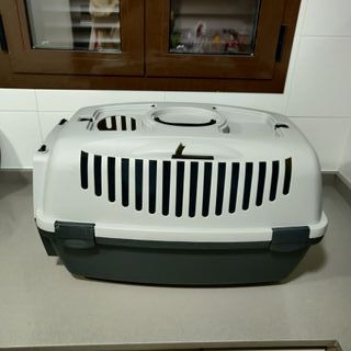 Transportín Trixie Gris/Blanco