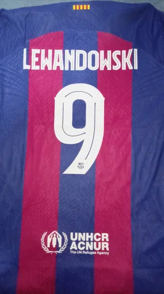 Camiseta FC Barcelona 2023 Lewandowski