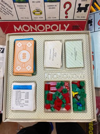 Monopoly Borras Antiguo