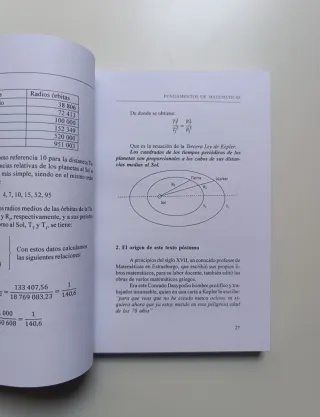 Fundamentos de matemáticas. Johannes Kepler.