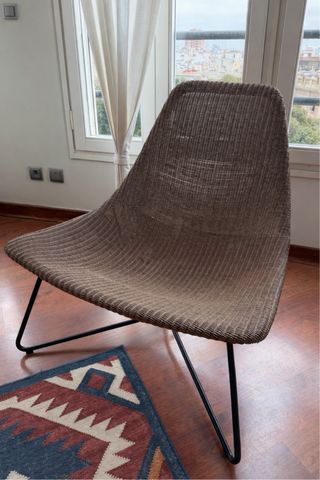 Sillón ratán IKEA diseño moderno
