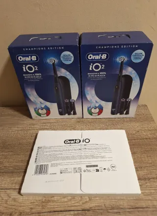 2x Cepillos Eléctricos Oral-B iO2 + 8 Cabezales
