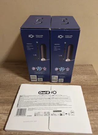 2x Cepillos Eléctricos Oral-B iO2 + 8 Cabezales