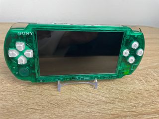 PSP 3000 -- Mod Verde Transparente
