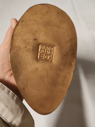 Estatua Mujer China Cloisonné