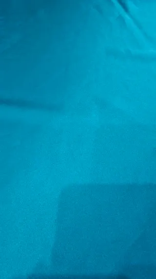 Falda midi satén Zara Talla XS Turquesa