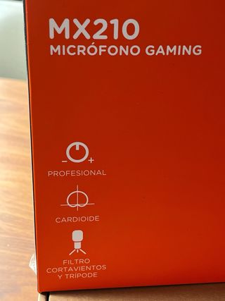 Netway MX210 Micrófono Gaming Cardioide