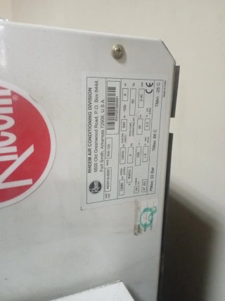 Aire Acondicionado Rheem 10.000 Frigorías