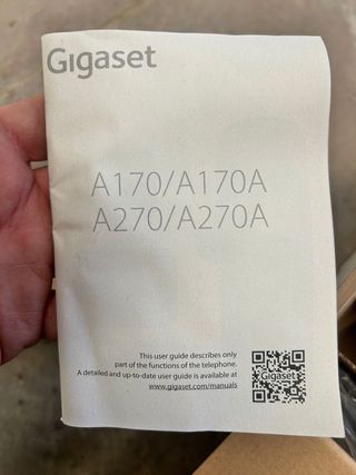 Gigaset A170 TRIO Teléfonos Inalámbricos