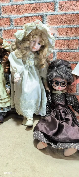 Lotto 6 bambole vintage