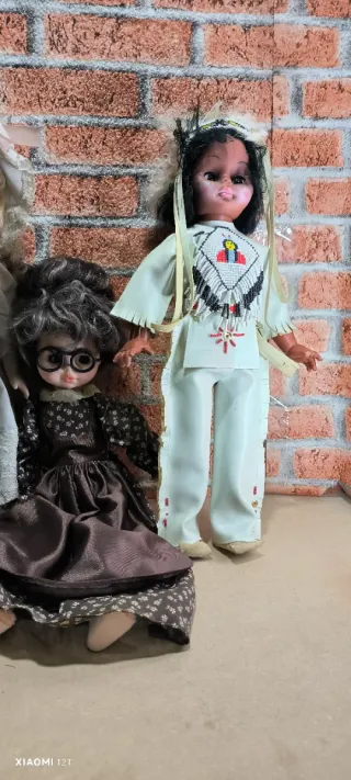 Lotto 6 bambole vintage