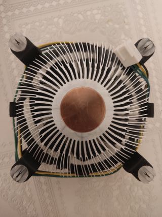 Ventilador De CPU Con Disipador Intel