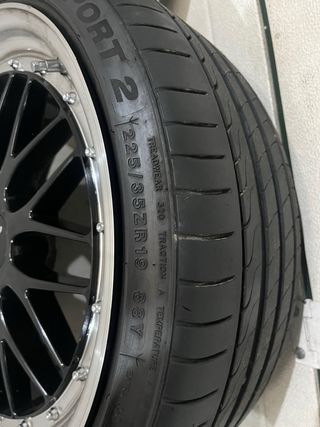 Llantas 19” pulgadas con Garganta